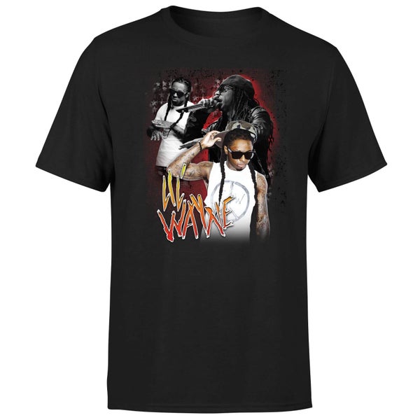 Lil Wayne Men's T-Shirt - Black