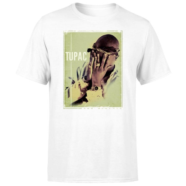 Tupac Men's T-Shirt - White