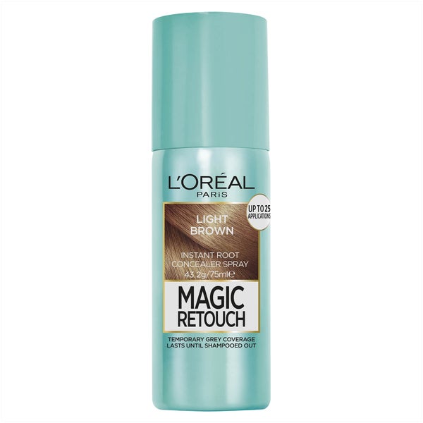 L'Oréal Paris Magic Retouch Temporary Root Concealer Spray - Light Brown 4 75ml