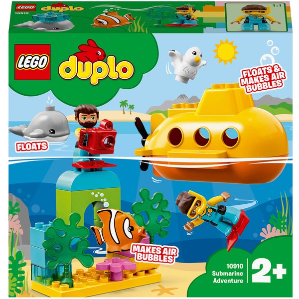 LEGO DUPLO Town: Submarine Adventure Bath Toy (10910)
