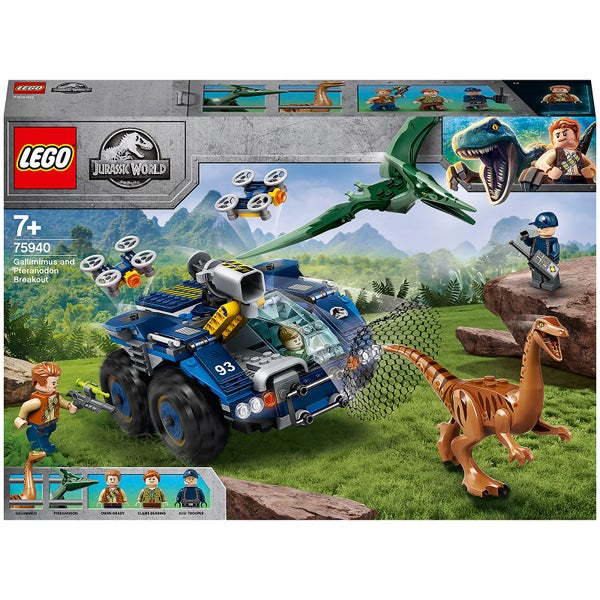 LEGO Jurassic World: Gallimimus and Pteranodon Breakout (75940)