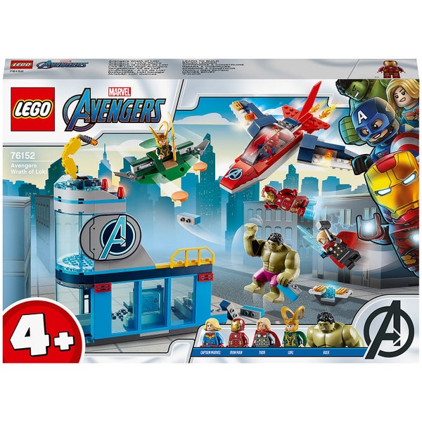 LEGO Marvel 4+ Avengers Wrath of Loki Set (76152)