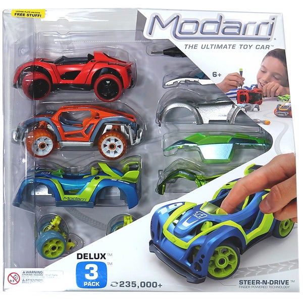 Modarri Deluxe 3 Pack Build Your Car Kit