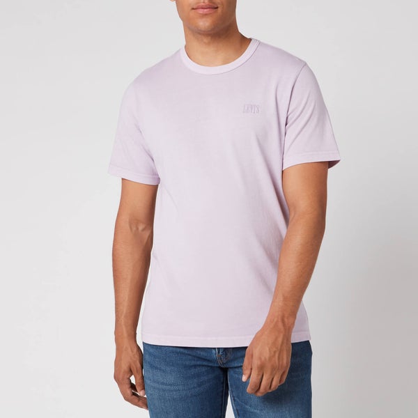 Levi's Men's Authentic Serif Garment Dye T-Shirt - Lavender Frost