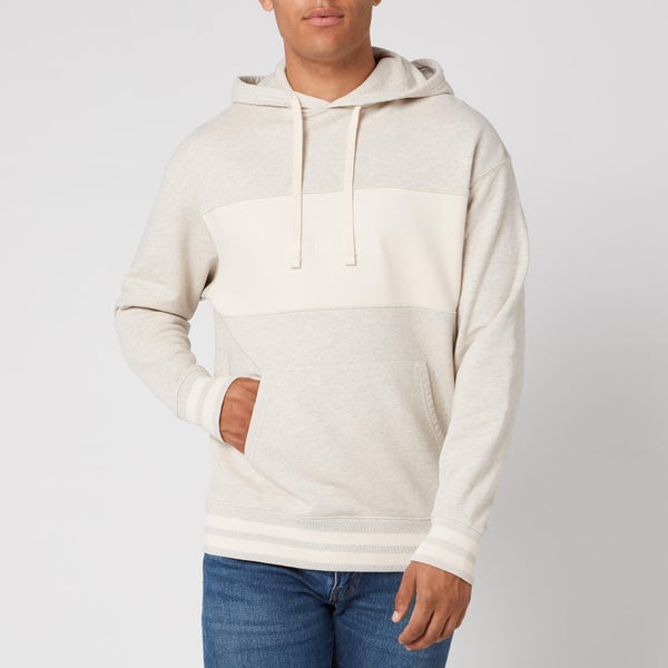 Levi's Men's Relaxed Fit Garment Dye Novelty Hoodie - Tofu