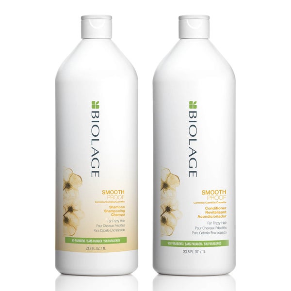 Biolage SmoothProof Smoothing Duo Litre Set for Frizzy Hair