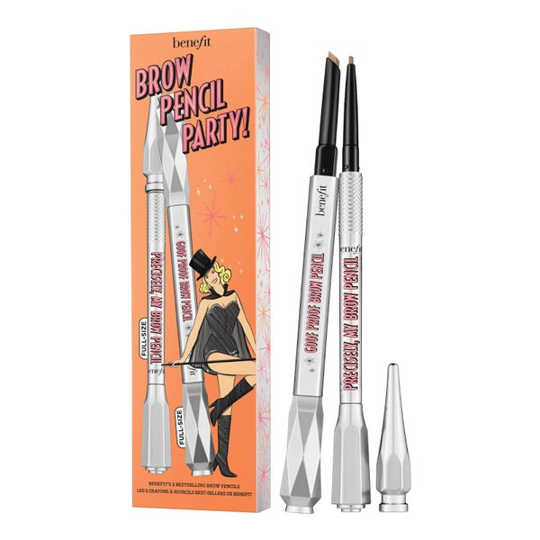 benefit Brow Pencil Party Goof Proof & Precisely my Brow Duo Set (Worth £45.00) (Various Shades)