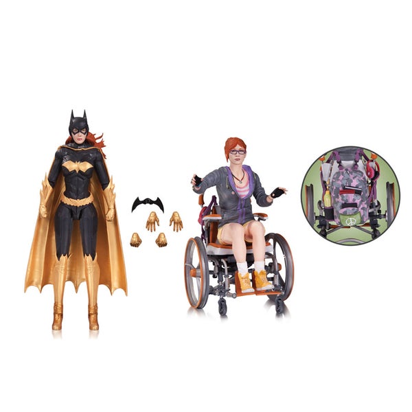DC Collectibles DC Comics Batman Arkham Knight Batgirl Oracle Action Figure (Pack of 2)