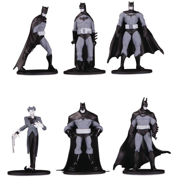 DC Collectibles DC Comics Batman Noir et Blanc Mini Figure Blind Bag - Vague 3 (Assortiment)