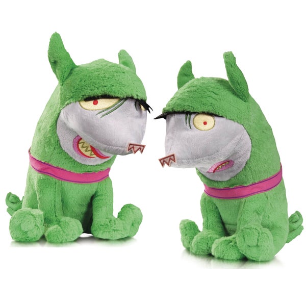 DC Collectibles DC Super Pets Crackers and Giggles Plush Toy (Pack of 2)