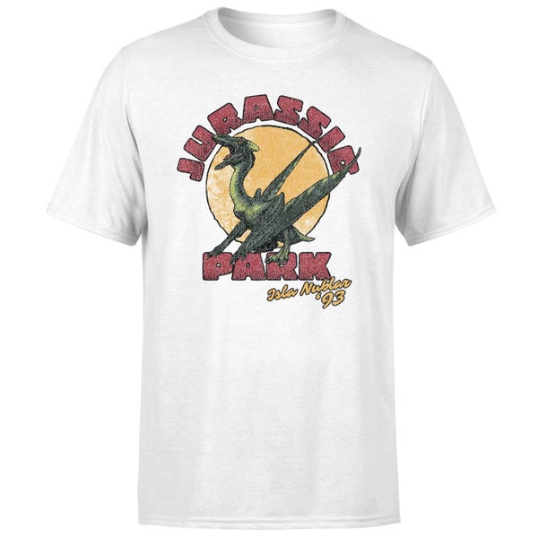 Jurassic Park Winged Threat Unisex T-Shirt - Wit