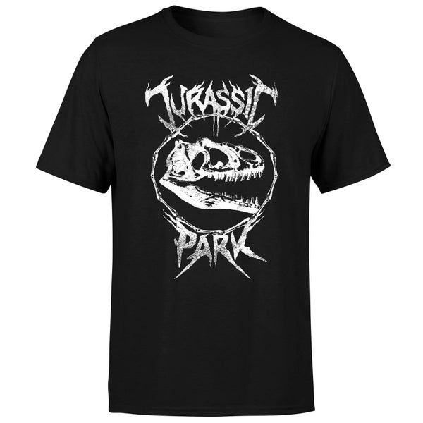 T-shirt Jurassic Park Bones Rex - Noir - Unisexe