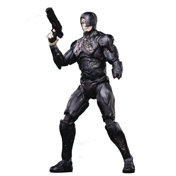 Hiya Toys Robocop 2014 Battle-Damaged Robocop 1/18 Scale Figure - PX Exclusive