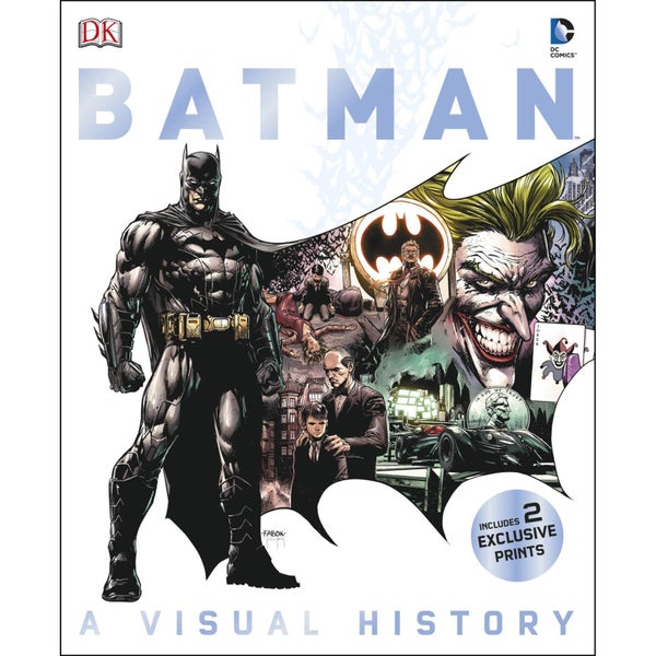 DK Books Batman A Visual History Hardback
