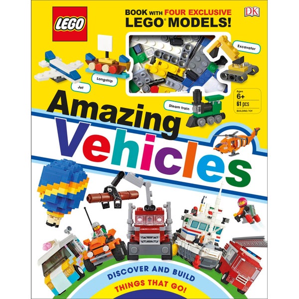 DK Books LEGO Amazing Vehicles Hardcover