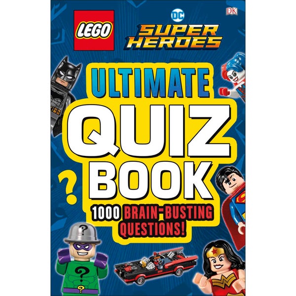 DK Books LEGO DC Comics Super Heroes Ultimate Quiz Book Paperback