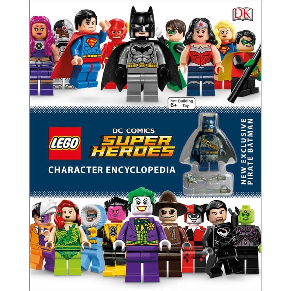 DK Books LEGO DC Super Heroes Character Encyclopaedia Hardback