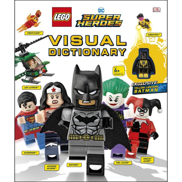 DK Books LEGO DC Super Heroes Visual Dictionary Hardback