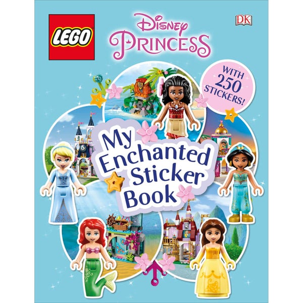 DK Books LEGO Disney Princess My Enchanted Sticker Book Paperback