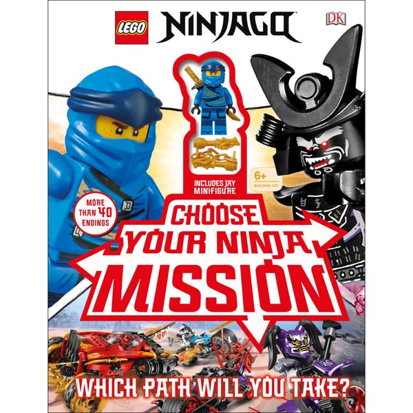 DK Boeken LEGO NINJAGO Kies je Ninja Missie Hardback