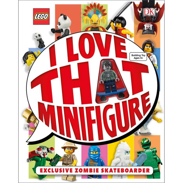 DK Books LEGO I Love That Minifigure Hardback