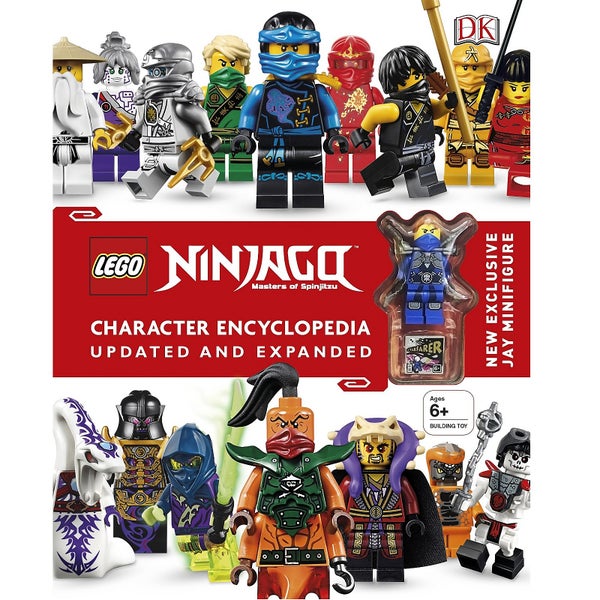 DK Books LEGO Ninjago Character Encyclopaedia Updated and Expanded Hardback