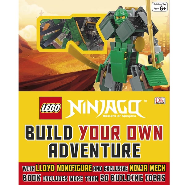 DK Books LEGO NINJAGO Build Your Own Adventure Hardcover