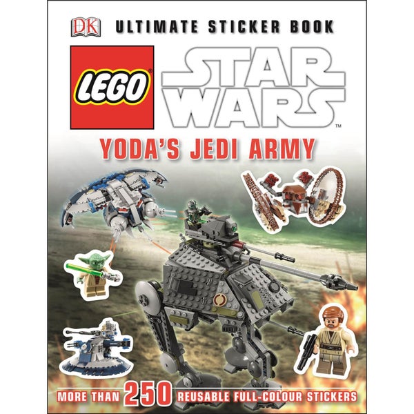DK Books LEGO Star Wars Yoda's Jedi Army Ultimate Sticker Book Paperback
