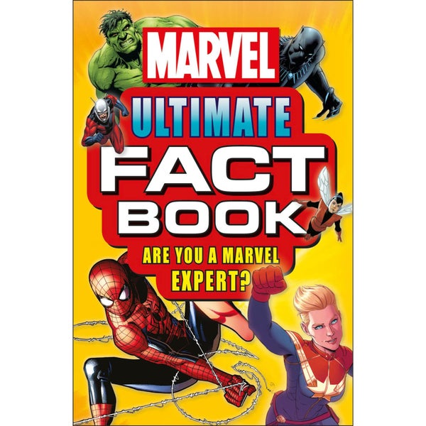 DK Books Marvel Ultimate Fiche d'informations livre broché