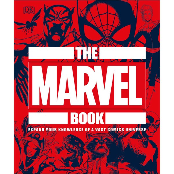 DK Books The Marvel Book Hardback