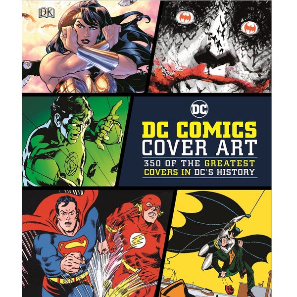DK Books DC Comics Cover Art Hardback