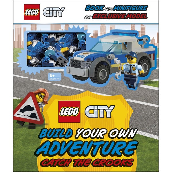 DK Books LEGO City Build Your Own Adventure Catch the Crooks Hardcover