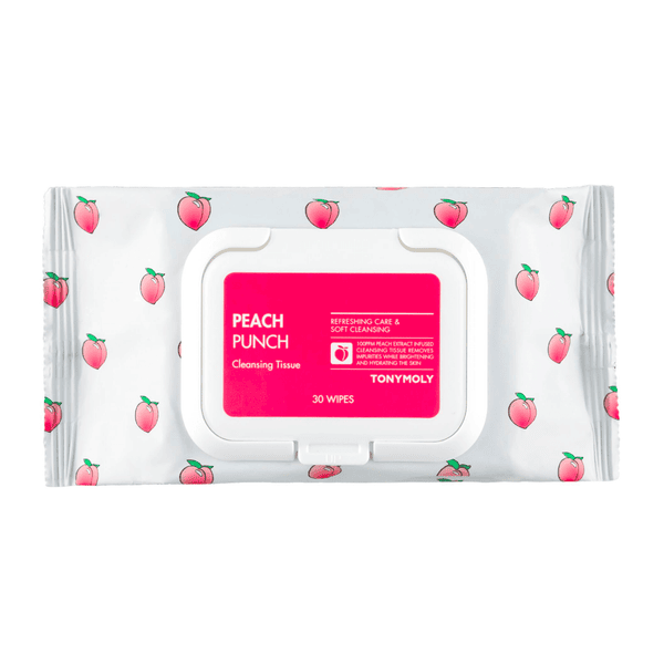 TONYMOLY Peach Punch Cleansing Tissue