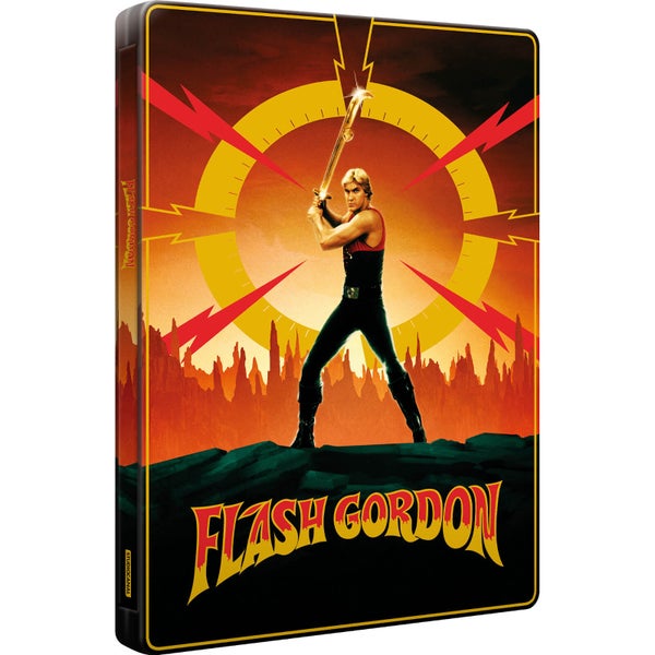 Flash Gordon (40th Anniversary Edition) - Zavvi Exclusive 4K Ultra HD & Blu-ray (3 discs) Steelbook