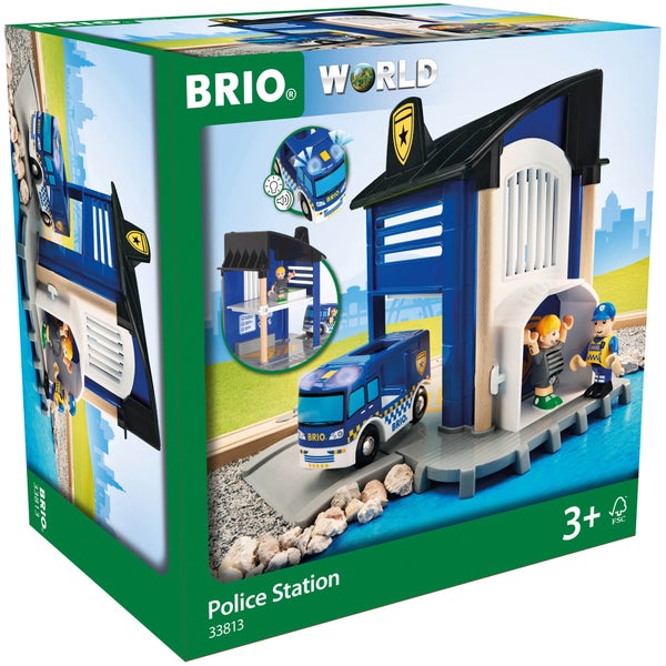 Brio Polizeistation Licht & Ton