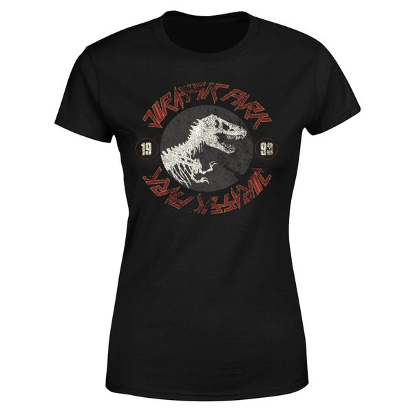 T-shirt Jurassic Park Classic Twist - Noir - Femme
