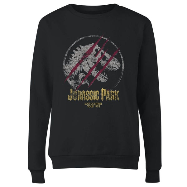 Jurassic Park Lost Control Women's Sweatshirt - Black - L