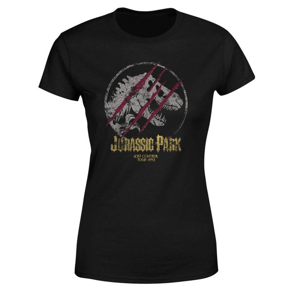 Jurassic Park Lost Control Women's T-Shirt - Zwart