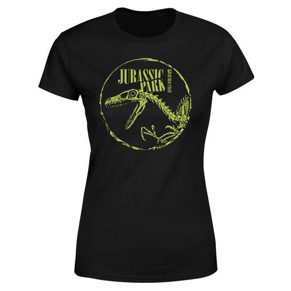 T-shirt Jurassic Park Skell - Noir - Femme
