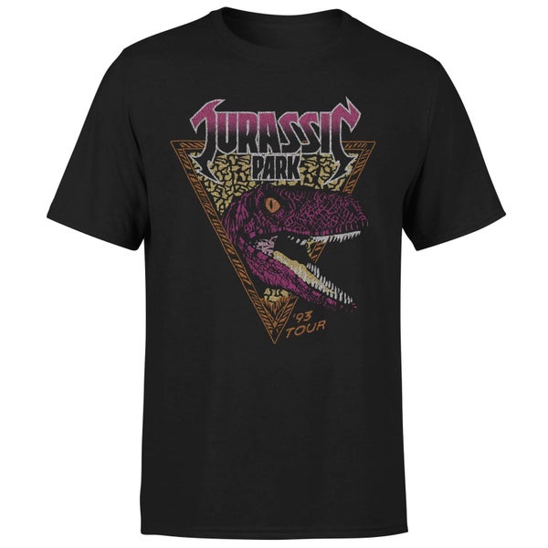 Jurassic Park Raptor Men's T-Shirt - Black