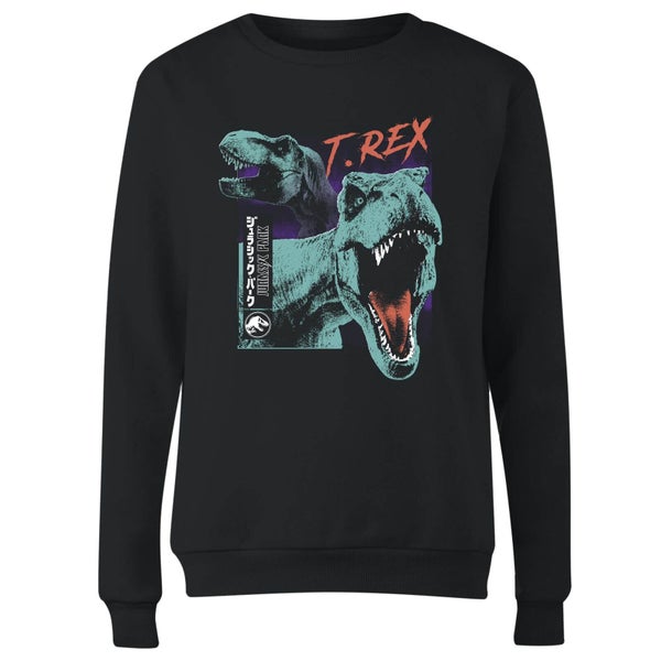 Sweat-shirt Jurassic Park T-REXES - Noir - Femme