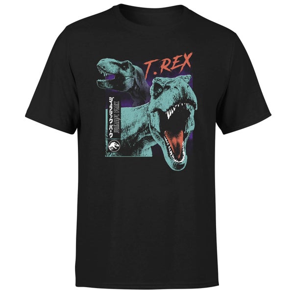 Jurassic Park T-REXES Men's T-Shirt - Zwart