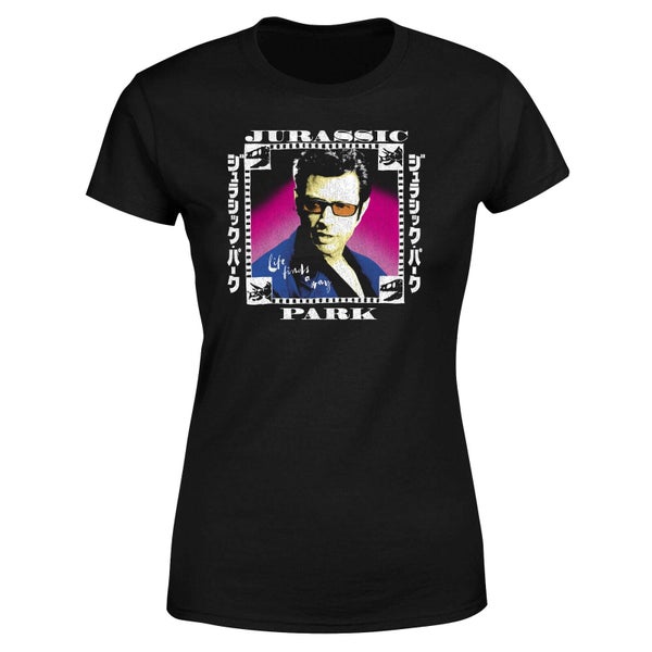 T-shirt Jurassic Park Jeff - Noir - Femme