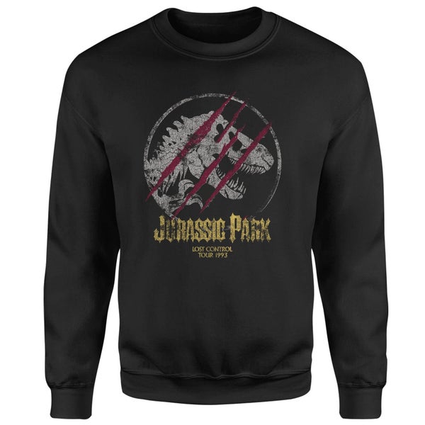 Jurassic Park Lost Control Sweatshirt - Black