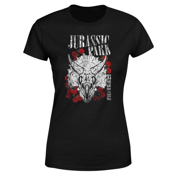 T-shirt Jurassic Park Isla Nublar 93 - Noir - Femme