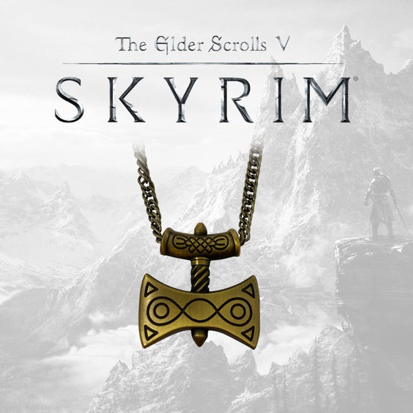 Unisex Necklace Elder Scrolls, Édition Limitée