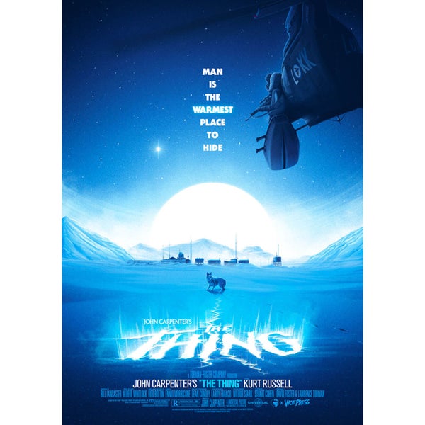The Thing Lithograph by Patrick Connan (Blue Variant)