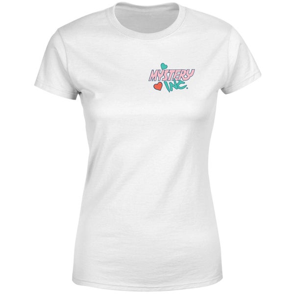 T-shirt Mystery Inc Pocket - Blanc - Femme