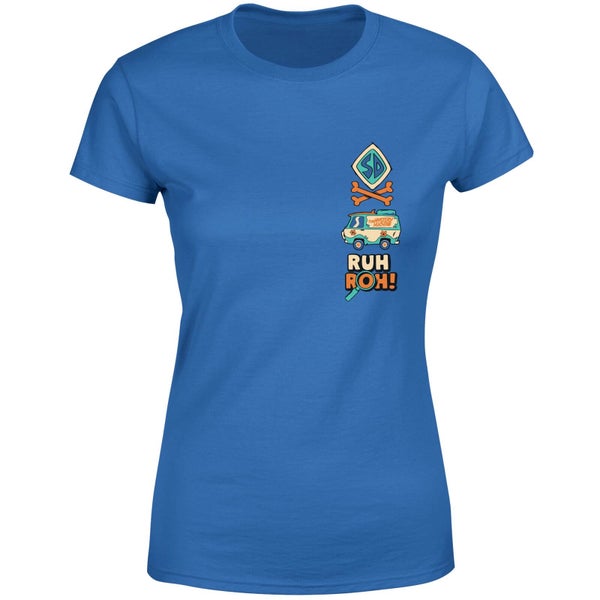T-shirt Ruh-Roh! - Bleu - Femme