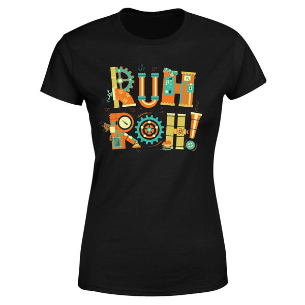 T-shirt Ruh-Roh! Clockwork - Noir - Femme